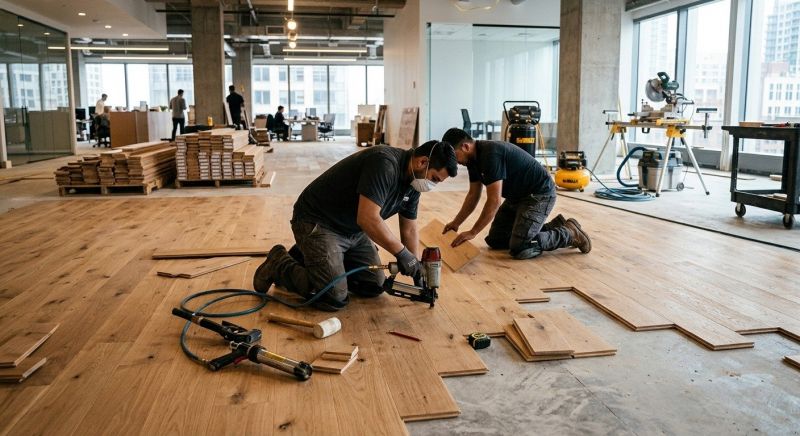 Commercial Hardwood Service in Stafford County, VA