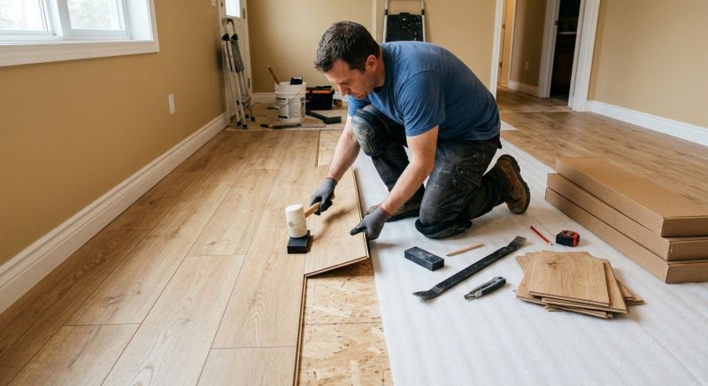 Laminate Floor Installation in Bryans Road, MD