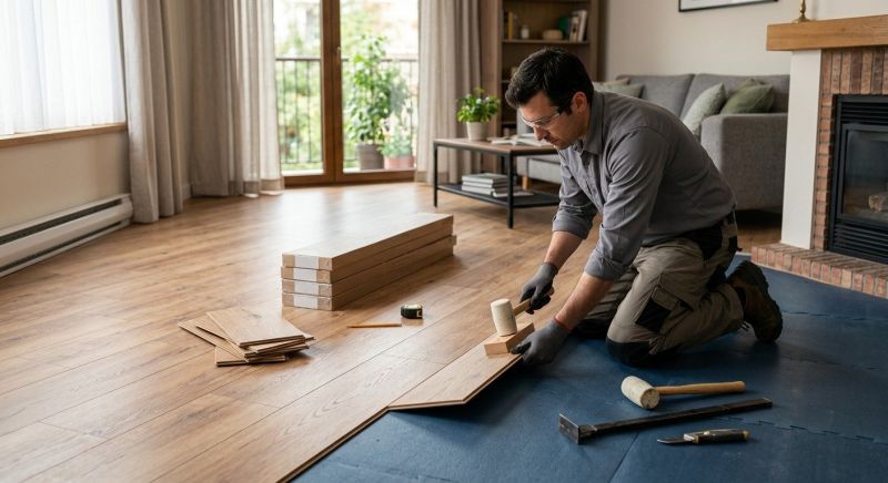 Laminate Floor Installation in Stafford County, VA