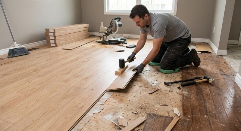 Laminate Floor Installation in Lorton, VA