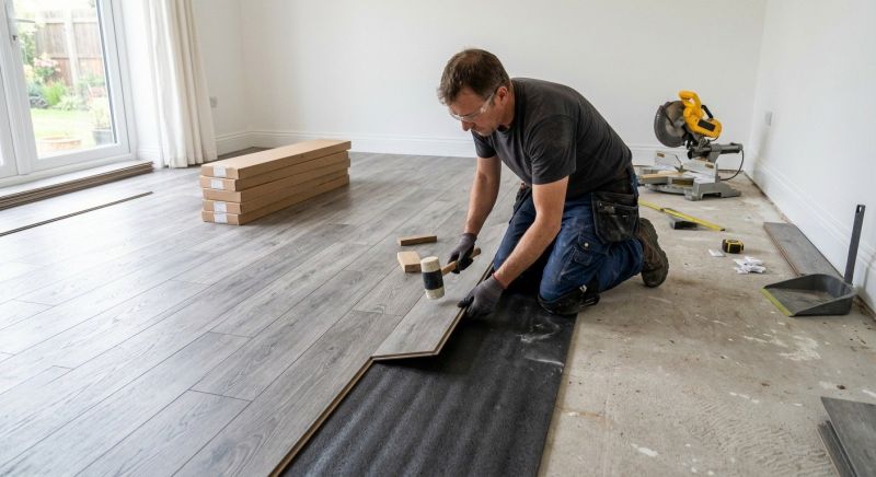 Laminate Floor Replacement in King George County, VA