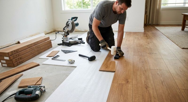 Laminate Floor Replacement in Remington, VA
