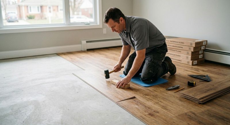Linoleum Floor Installation in Stafford County, VA