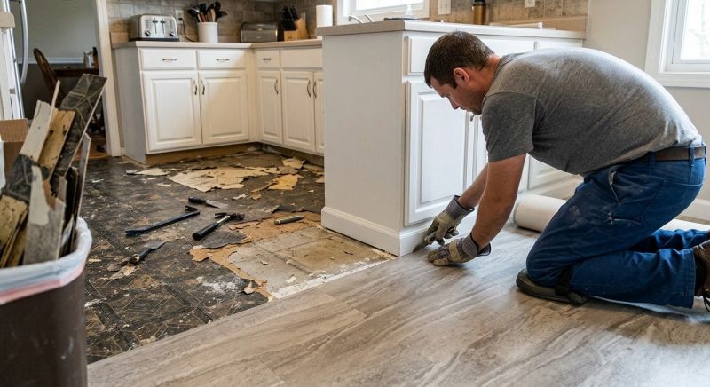 Linoleum Floor Installation in Locust Grove, VA
