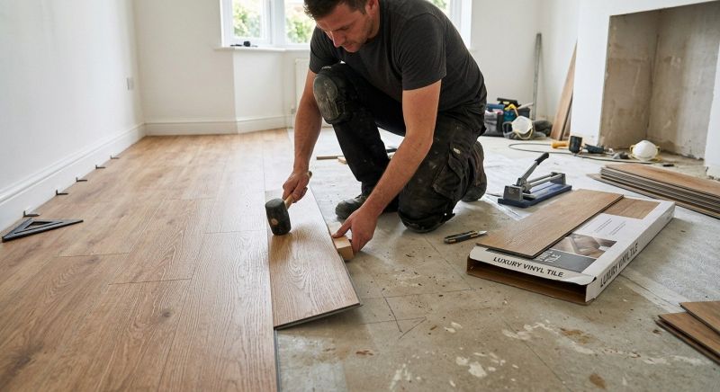 Luxury Vinyl Tile Installation in Bealeton, VA
