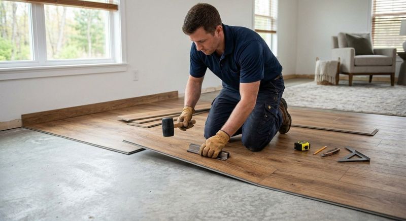 Luxury Vinyl Tile Installation in Catlett, VA