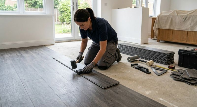 Luxury Vinyl Tile Installation in Remington, VA