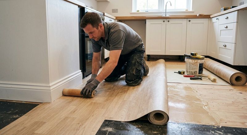 Sheet Linoleum Installation in King George County, VA
