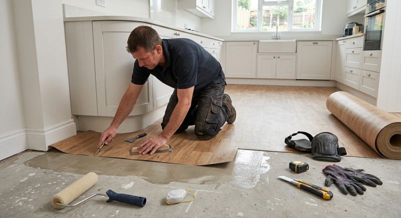 Sheet Linoleum Installation in Stafford County, VA