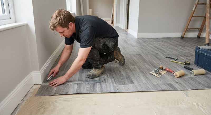 Sheet Vinyl Installation in Fredericksburg, VA