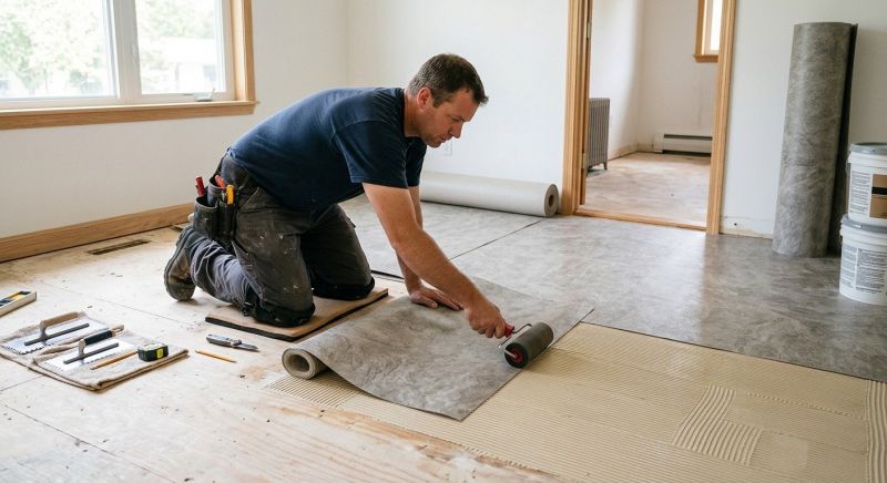 Sheet Vinyl Installation in King George County, VA