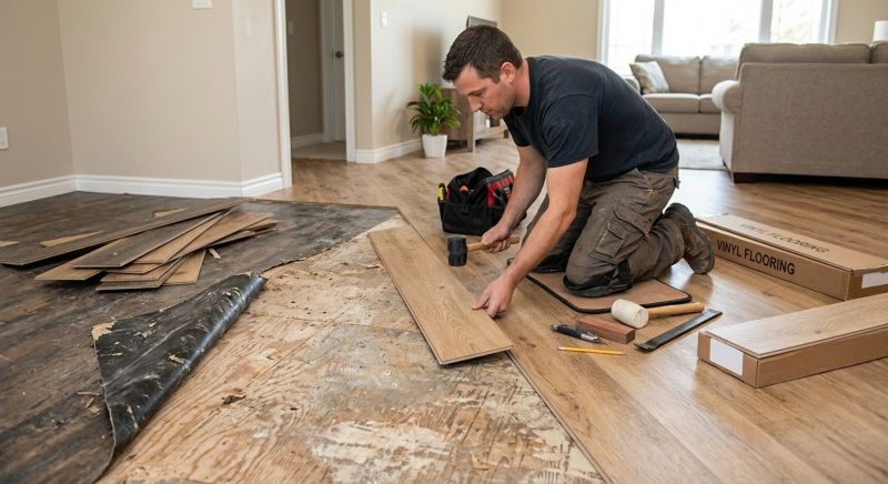 Vinyl Flooring Installation in King George County, VA