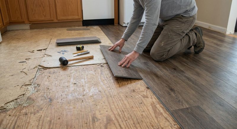 Vinyl Flooring Installation in Spotsylvania County, VA