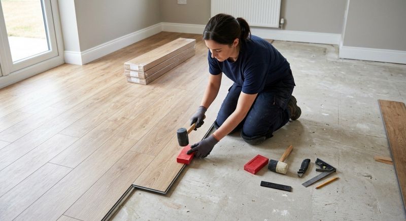 Vinyl Plank Floor Installation in Stafford County, VA