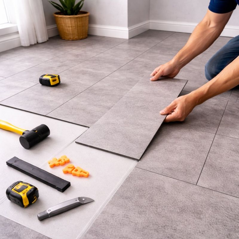 Vinyl Tile Replacement in Stafford County, VA