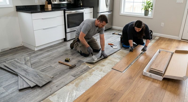 Vinyl Tile Replacement in Stafford County, VA